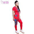 New Wholesale African Clothing Leanne Dashiki Lady Set